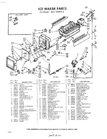 12 - Ice Maker parts for Whirlpool Refrigerator EAT19PTWR6 / from AppliancePartsPros.com
