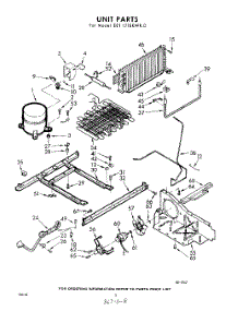 08 - Unit parts for Whirlpool Refrigerator EET171EKWR0 / from AppliancePartsPros.com
