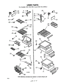04 - Liner parts for Whirlpool Refrigerator EVD91ZWR0 / from AppliancePartsPros.com