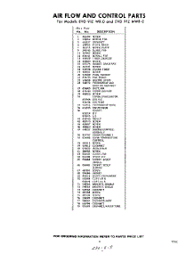 09 - Section parts for Whirlpool Refrigerator EVD91ZWR0 / from AppliancePartsPros.com