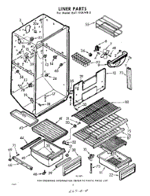 04 - Liner parts for Whirlpool Refrigerator EAT19SKWR0 / from AppliancePartsPros.com