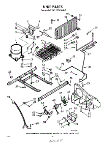 08 - Unit parts for Whirlpool Refrigerator EAT19SKWR0 / from AppliancePartsPros.com