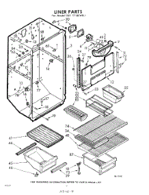 04 - Liner parts for Whirlpool Refrigerator EET171EKWR1 / from AppliancePartsPros.com