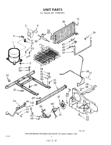 08 - Unit parts for Whirlpool Refrigerator EET171EKWR1 / from AppliancePartsPros.com