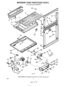 06 - Breaker And Partition parts for Whirlpool Refrigerator EAT19SKWR3 / from AppliancePartsPros.com