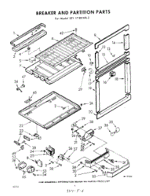 06 - Breaker And Partition parts for Whirlpool Refrigerator EET171EKWR2 / from AppliancePartsPros.com