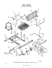 08 - Unit parts for Whirlpool Refrigerator EET171EKWR2 / from AppliancePartsPros.com