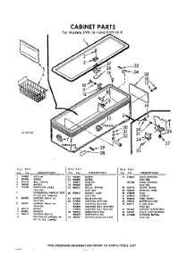02 - Section parts for Whirlpool Freezer EVH16I0 / from AppliancePartsPros.com