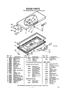 03 - Section parts for Whirlpool Freezer EVH16I0 / from AppliancePartsPros.com