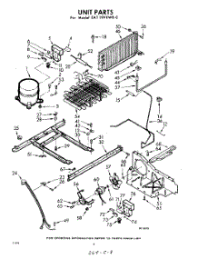 08 - Unit parts for Whirlpool Refrigerator EAT19VKWR0 / from AppliancePartsPros.com