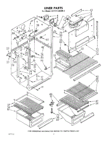 04 - Liner parts for Whirlpool Refrigerator EHT171XKWR2 / from AppliancePartsPros.com