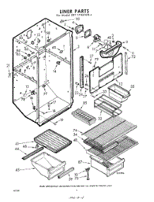 04 - Liner parts for Whirlpool Refrigerator EET171EKWR4 / from AppliancePartsPros.com