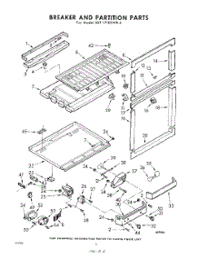 06 - Breaker And Partition parts for Whirlpool Refrigerator EET171EKWR4 / from AppliancePartsPros.com