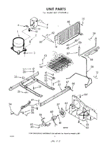 08 - Unit parts for Whirlpool Refrigerator EET171EKWR4 / from AppliancePartsPros.com