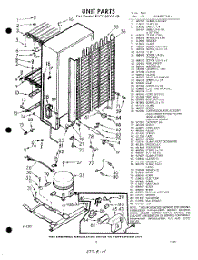 03 - Section parts for Whirlpool Freezer EWV16BWR0 / from AppliancePartsPros.com