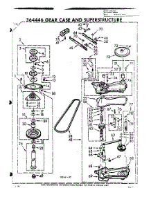 06 - 36446 Gear Case And Superstructure parts for Whirlpool Freezer EWV16BWR1 / from AppliancePartsPros.com