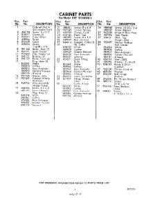 05 - Section parts for Whirlpool Refrigerator EHT181AKWR1 / from AppliancePartsPros.com