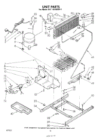 10 - Unit parts for Whirlpool Refrigerator EHT181AKWR1 / from AppliancePartsPros.com