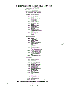 04 - Section parts for Whirlpool Freezer EWV16CWR0 / from AppliancePartsPros.com