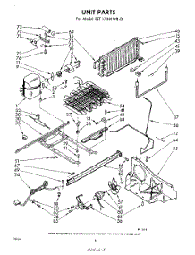 08 - Unit parts for Whirlpool Refrigerator EET171HKWR0 / from AppliancePartsPros.com