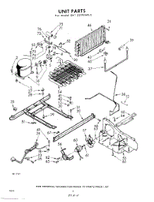 08 - Unit parts for Whirlpool Refrigerator EAT221PKWR0 / from AppliancePartsPros.com