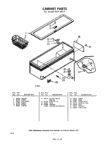 02 - Section parts for Whirlpool Freezer EVH18S0 / from AppliancePartsPros.com
