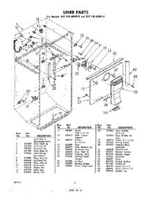 06 - Liner parts for Whirlpool Refrigerator EHT181JKWR0 / from AppliancePartsPros.com