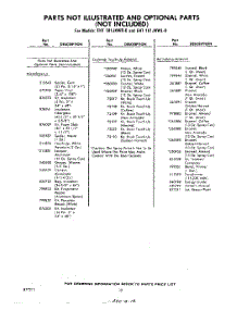 12 - Parts Not Illustrated And Optional parts for Whirlpool Refrigerator EHT181JKWR0 / from AppliancePartsPros.com