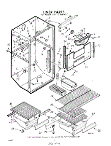 04 - Liner parts for Whirlpool Refrigerator EET171HKWR1 / from AppliancePartsPros.com