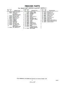 05 - Section parts for Whirlpool Refrigerator GETT12NTWR0 / from AppliancePartsPros.com