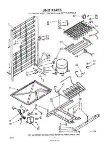 08 - Unit parts for Whirlpool Refrigerator GETT12NTWR0 / from AppliancePartsPros.com