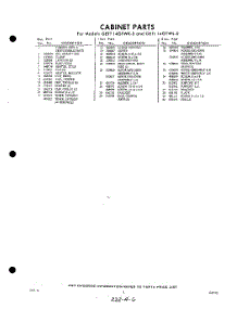 03 - Section parts for Whirlpool Refrigerator GETT14GTWR0 / from AppliancePartsPros.com