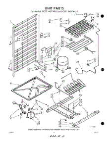 08 - Unit parts for Whirlpool Refrigerator GETT14GTWR0 / from AppliancePartsPros.com
