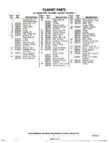 05 - Section parts for Whirlpool Refrigerator EHT181JKWR1 / from AppliancePartsPros.com