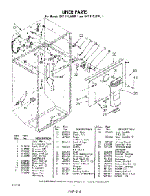 06 - Liner parts for Whirlpool Refrigerator EHT181JKWR1 / from AppliancePartsPros.com