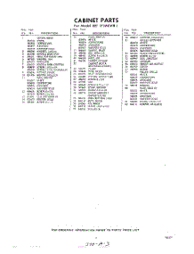 03 - Section parts for Whirlpool Refrigerator EET171MKWR1 / from AppliancePartsPros.com