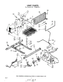 08 - Unit parts for Whirlpool Refrigerator EET171MKWR1 / from AppliancePartsPros.com