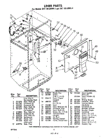 06 - Liner parts for Whirlpool Refrigerator EHT181JKWR2 / from AppliancePartsPros.com