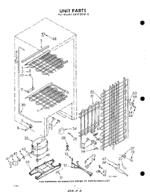 02 - Unit parts for Whirlpool Freezer EAV12DW0 / from AppliancePartsPros.com