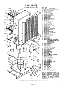 03 - Section parts for Whirlpool Freezer EWV16XWR0 / from AppliancePartsPros.com