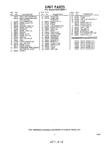 03 - Section parts for Whirlpool Freezer EAV12DW1 / from AppliancePartsPros.com
