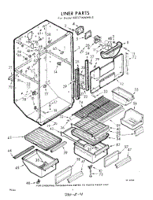 04 - Liner parts for Whirlpool Refrigerator EET171MMWR0 / from AppliancePartsPros.com