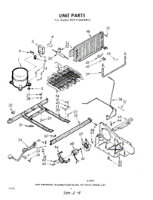 08 - Unit parts for Whirlpool Refrigerator EET171MMWR0 / from AppliancePartsPros.com