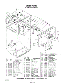 06 - Liner parts for Whirlpool Refrigerator EHT181MKWR1 / from AppliancePartsPros.com