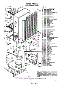 03 - Section parts for Whirlpool Freezer EWV16XWR2 / from AppliancePartsPros.com