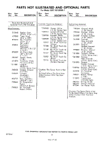 12 - Parts Not Illustrated And Optional parts for Whirlpool Refrigerator EHT181VKWR1 / from AppliancePartsPros.com