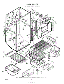 04 - Liner parts for Whirlpool Refrigerator EET171MMWR3 / from AppliancePartsPros.com