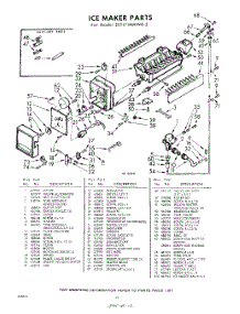 12 - Ice Maker parts for Whirlpool Refrigerator EET171MMWR3 / from AppliancePartsPros.com