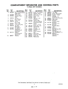 09 - Section parts for Whirlpool Refrigerator EHT181VKWR2 / from AppliancePartsPros.com