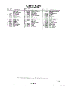 03 - Section parts for Whirlpool Freezer EAV16BW3 / from AppliancePartsPros.com